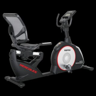 Hercules RBP60 Recumbent Bike – Electro‑Magnetic, 12 kg Flywheel, 150 kg Capacity