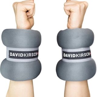 David Kirsch Wellness Ankle Weight 5 lb – Adjustable Comfort Strap (AB‑350, USA)