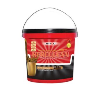 Nitroid Herculean 5kg Muscle Gainer Protein - Whey Concentrate 67% and Micellar Casein