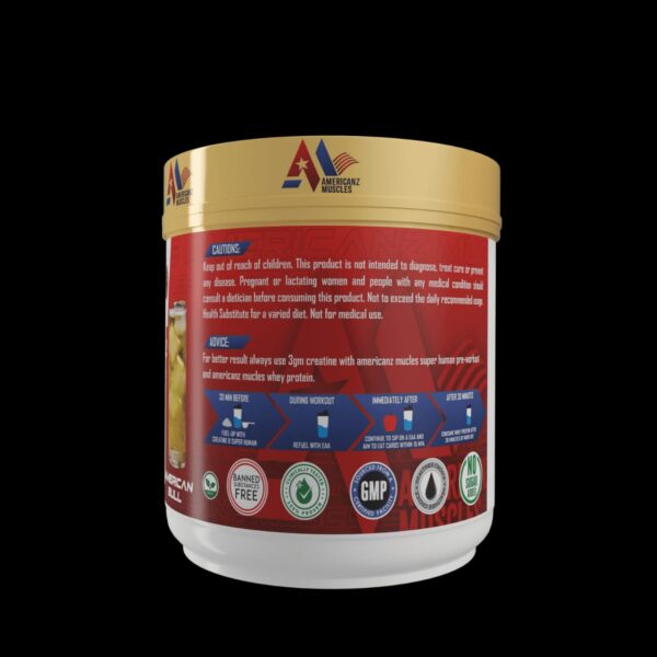 American Muscles Super Human Pre-Workout | Boost Energy, Focus & Performance in Gym - Image 2