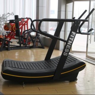 National Bodyline Curve Treadmill | Self-Powered Manual Curved Treadmill for HIIT, Sprint & Commercial Gym Use