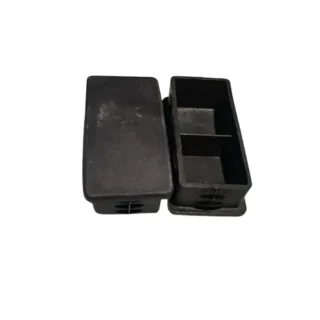 Rectangular Tube End Cap – Heavy-Duty Plastic Cover for Gym Equipment Frames