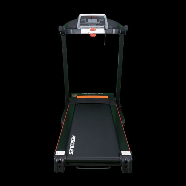 Hercules TM24 Motorized Treadmill – 1.5 HP (3 HP Peak), 14.8 km/h Speed, MP3 & USB, Manual Incline (115kg Capacity, 24-Month Warranty)