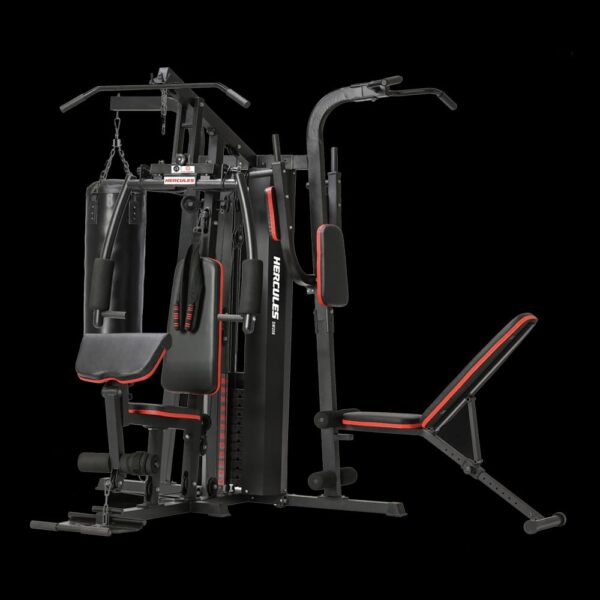 Hercules SM208 Multi Gym 3 Station – 160 lb Stack, 200 kg Capacity, 24-Month Warranty