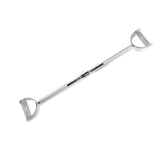 Straight LAT Bar with ‘D’ Type Handles – Chrome Steel Cable Attachment for LAT Pulldowns & Rows | Heavy-Duty Gym Accessory