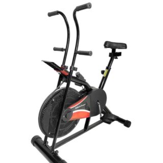 National Bodyline New ProBike – Cross Training Exercise Bike with Belt Drive & Moving Handles