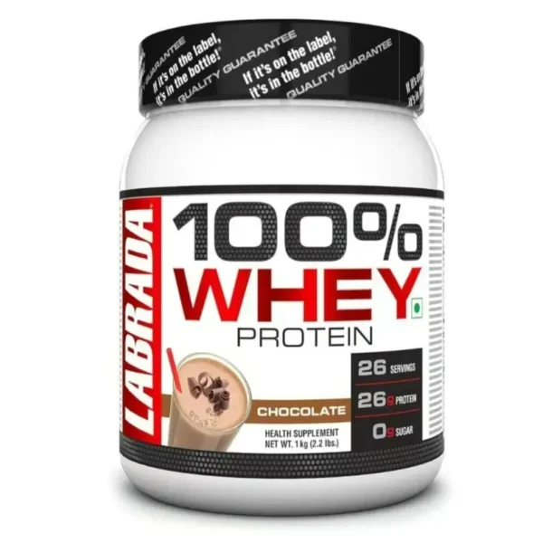 Labrada 100% Whey Protein | Chocolate Flavor (1 kg / 2.2 lbs)