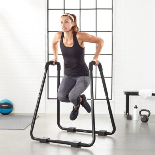 Dip Fitness Bar – Heavy-Duty Parallel Bars for Dips, Push-Ups, Calisthenics & Home Strength Training (Adjustable & Portable)