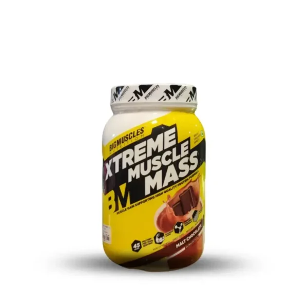 Big Muscles Xtreme Muscle Mass Protein | 1kg | Malt Chocolate Flavour