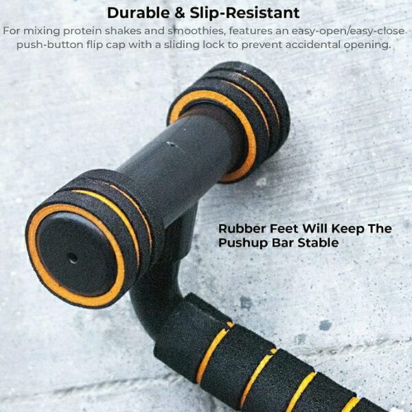 Push Up Bar Stand for Gym & Home Exercise, Dips/Push Up Stand for Men & Women. - Image 3