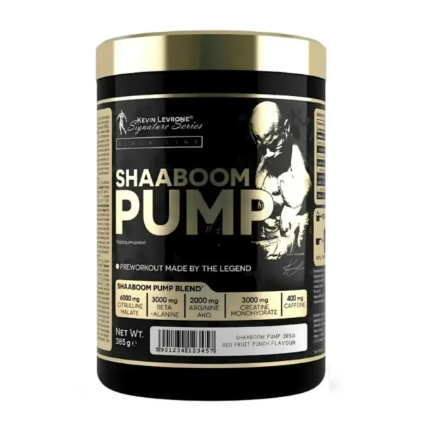 Kevin Levrone SHAABOOM PUMP | Red Fruit Punch Flavour | 385g