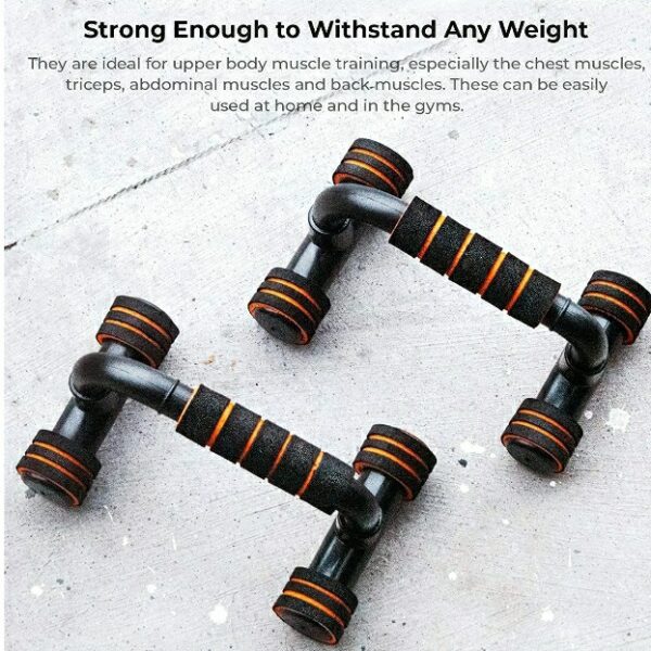 Push Up Bar Stand for Gym & Home Exercise, Dips/Push Up Stand for Men & Women. - Image 2