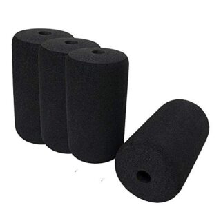 Rubber Foam Roller (2Pics) (Multicolour)