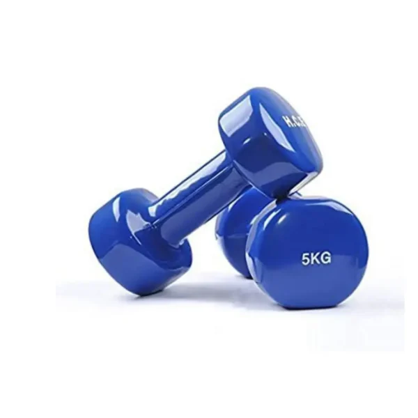 Vinyl Dumbbells – Pair | Anti-Slip Coated Dumbbells for Home & Gym Workouts | Multiple Weight Options - Image 2