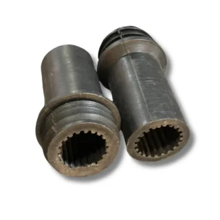Top Weight Bush for Gym Machines – Internally Splined Nylon Bushing | Durable & Precision-Fit | Matte Black