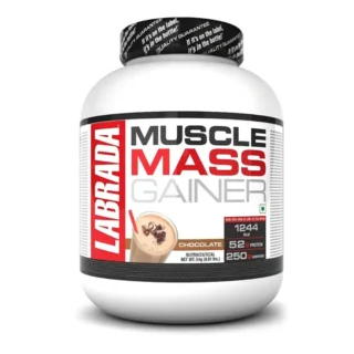 Labrada Muscle Mass Gainer | Protein | Chocolate Flavor (3 kg / 6.6 lbs)