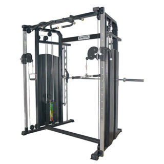 Functional Trainer with Smith Machine – All-in-One Cable & Barbell Station for Strength Training