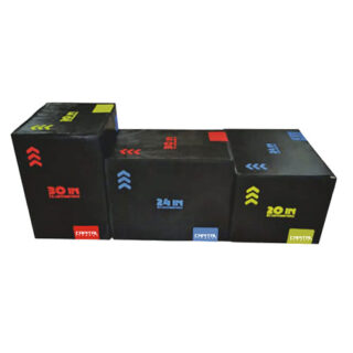 Multi-Size Plyo Box | 3-in-1 Soft Foam Plyometric Jump Box for Strength & Agility Training