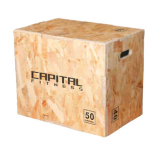 Wooden Plyo Box – 3-in-1 Jump Box for Explosive Strength, HIIT & CrossFit Training