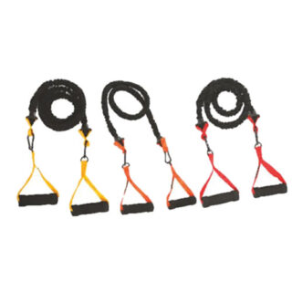 Pro Fitness Tube | Cloth-Covered Resistance Tube for Safe & Intense Workouts