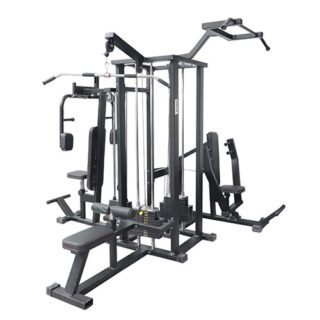 Multi Station Gym – 4 Station Strength Machine for Full Body Training in One Compact Unit