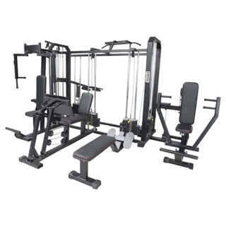Multi Station Gym – 8 Station Commercial Strength Training System for Full Body & Group Workouts