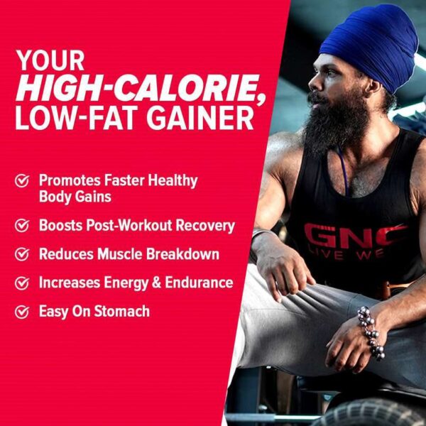 GNC Pro Performance Weight Gainer – Double Chocolate (3kg / 6.6 lbs) - Image 5