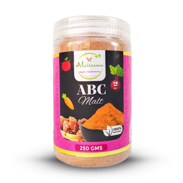 Milleama ABC Malt – Apple, Beetroot, Carrot Health Drink (250g)