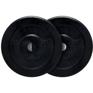 Cast Iron Weight Plates (Pairs) | 2kg to 15kg | 28mm Hole | Standard Bar Compatible