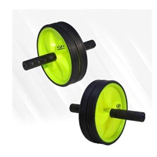Cougar AB Wheel Neon (WLB-005) | Dual Roller Core Exercise Wheel for Home & Gym