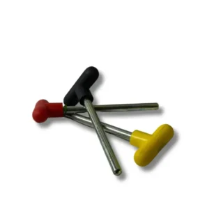 Color-Coded Weight Selector Pins – T-Handle Locking Pins for Gym Equipment (Steel Shaft)