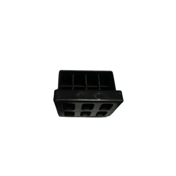 50×100 mm Heavy-Duty Rectangular End Cap – HDPE Press-Fit Cover for Gym and Industrial Equipment - Image 4