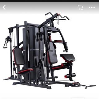 National Bodyline 5 Station Multi Gym Machine | 140kg Weight Stack | Commercial Fitness Equipment