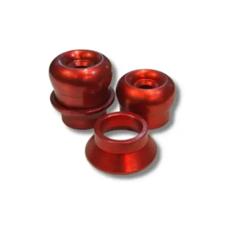 Red Anodized Aluminum Grip Cap – Lightweight, Durable & Ergonomic Handle Accessory