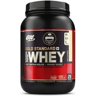 Optimum Nutrition (ON) Gold Standard 100% Whey Protein Powder - 2 lbs, 907 g