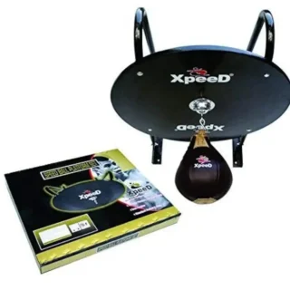 Speed Ball Platform Set with Ball | Adjustable Wall-Mount Speed Bag Training Kit