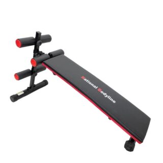 National Bodyline Abs Board | Foldable Sit-Up Bench for Home & Gym | Multi-Functional Adjustable Fitness Bench