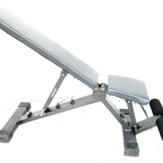Deis Sports Home Use Adjustable Workout Bench – Foldable, Pre-Assembled, No Tools Required (Black)