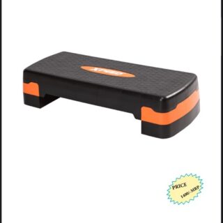 Xpeed Aerobic Stepper – Adjustable Height, Anti-Slip Platform for Home Cardio, Step Workouts & Strength Training