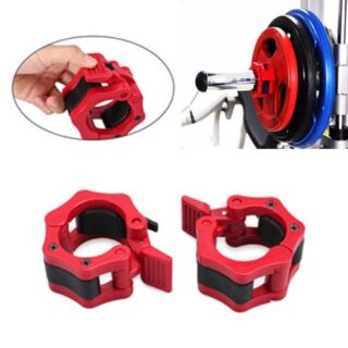 Olympic Bar Lock – PVC Clamp | Quick-Release 50mm Barbell Collar for Gym Use