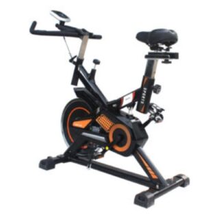 National Bodyline NB-S5 Spin Bike | Commercial-Grade Indoor Cycle with Belt Drive & LCD Monitor