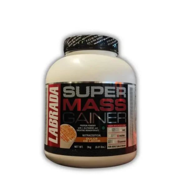 Labrada Super Mass Gainer Whey Protien | Dulce De Leche (3 kg / 6.61 lbs)