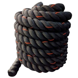 Cougar Battling Rope – 15M x 1.5” (GR-8000) | Professional Heavy Rope with Clamp Handles for Intense Training